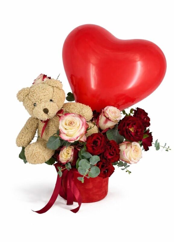 Aranjament Rolyal Love - Vera Flower Pitesti